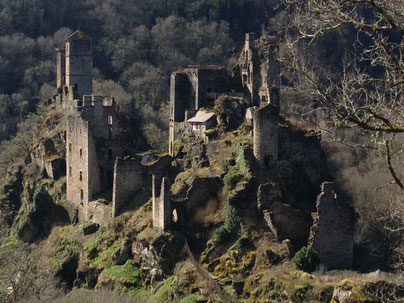 Des ruines en corrèze à couper le souffle 