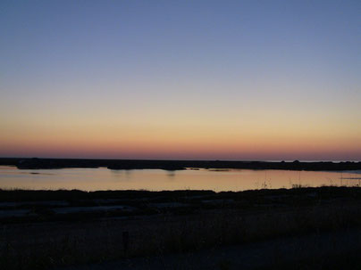 夕焼けが本当にきれいです。