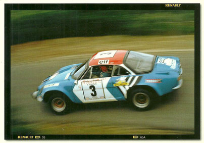 Berlinette Alpine Renault A 110-1800