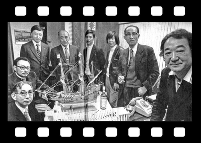サンデー毎日 3000号記念号のグラビア ”われら仲間”(1976年2月1日号)