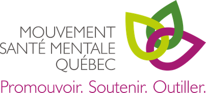 (logo MSMQ) Mouvement Santé mentale Québec; Promouvoir. Soutenir. Outiller.
