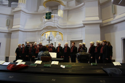 Gottesdienst in der Annenkirche in Dresden Oktober 2014