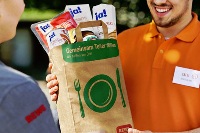 DANKE AN DAS REWE-HILFSPROJEKT - TELLER FÜLLEN - FÜR UNSEREN TAFELLADEN IN WINNENDEN 1