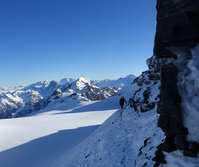 Skitour, Chli Spannort, Krönten, Kröntenhütte, Traverse