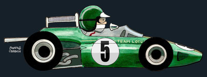 Jim Clark by Muneta & Cerracín