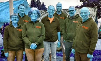 Das NPV-Pokal-Team in neuer Teamkleidung