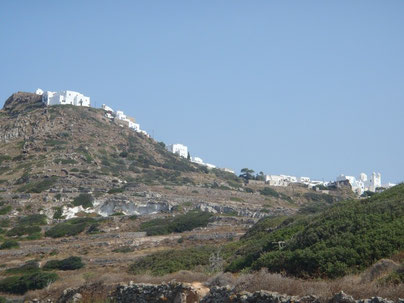 Plaka, Milos, Cyclades, Greece.