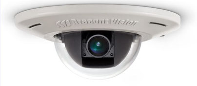 MicroDome® IP camera von Arecont Vision (Einbaumontage), presented by SafeTech