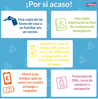 Por si te roban el bolso - AorganiZarte -