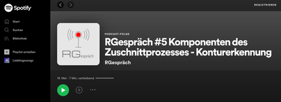 RGespräch RG Technologies Podcast Spotify
