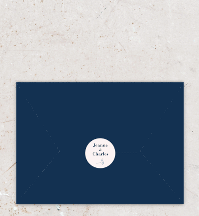 Faire-part mariage gif animé-faire-part mariage virtuel- faire part mariage digital-numérique animé-électronique-vidéo-à envoyer via les réseaux sociaux-whatsapp-facebook-messenger-mms-toile de jouy bleu-arche-élégant-chic-bourgois-chateau