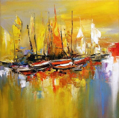 "Grand voyage" - 50x50