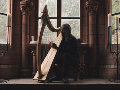 Andy Aquarius, Harp, Chapel by Sebastian Timbrel