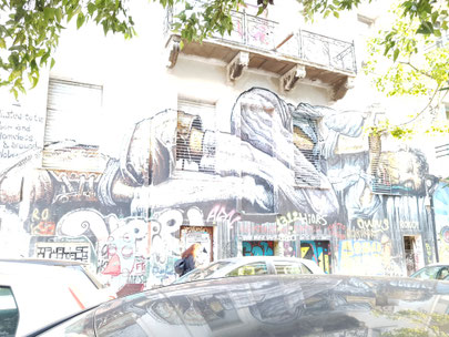 Street graffiti in Athens