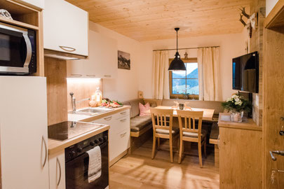 Wohnküche Ferienwohnung Bauernhaus