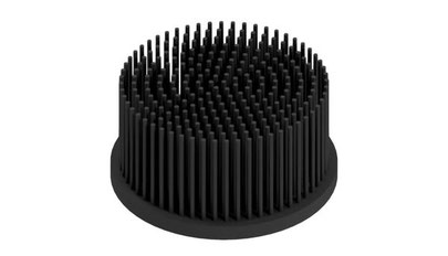 ICK S R 140 x 70 | 140mmφ x H70mm |丸型ピンフィンヒートシンク（Al99.5）| Fischer Elektronik