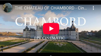 incroyables immersion en Sologne avec le Chateau de Chambord vu du ciel