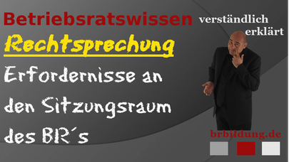 Kostenübernahme für Sachmittel des Betriebsrates