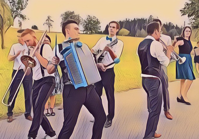 Brautstehlen & Brautverzahn Partyband Jukebugs 