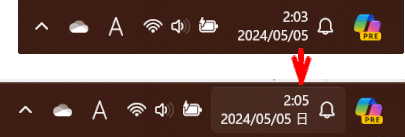 time&day07:日時に曜日を表示する