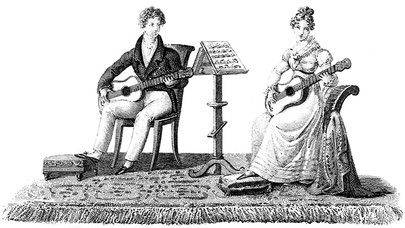 Méthode de Guitare ou Lyre von Jean-Racine Meissonnier, Paris 1823.