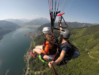 Tandem Paragleiten in Zell am See