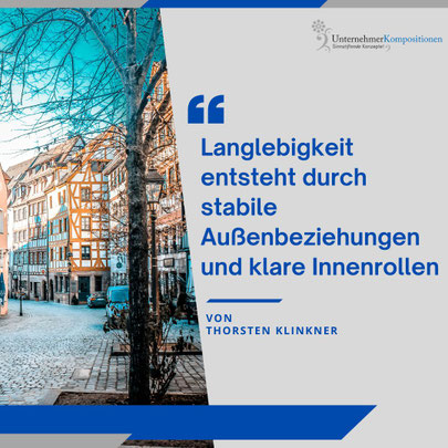 Langlebigkeit des Unternehmens mit der Stiftung erreichen