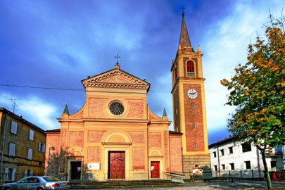 Casinalbo  Chiesa di Santa Maria Assunta外観 (Wikimedia Commonsより)