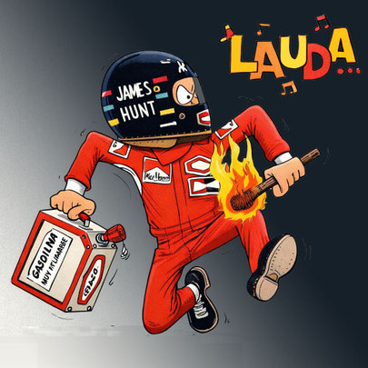 James Hunt by Muneta & Cerracín
