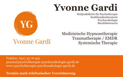 Psychotherapie und Psychoonkologie DKG Yvonne Gardi Hannover