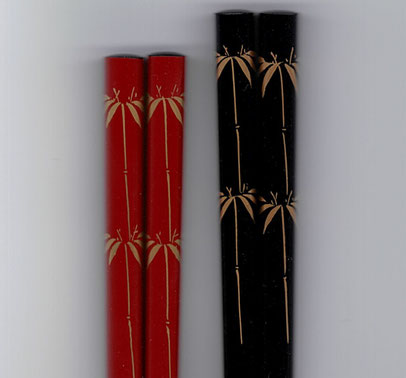 輪島塗 手描 鈴蒔絵 箸 桐箱二膳入 うるし 漆 ペア わこう 漆器 和幸 金沢百番街 あんと