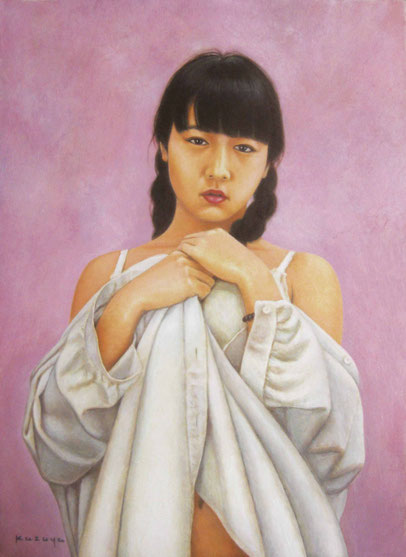 《心の残像》油彩 P20