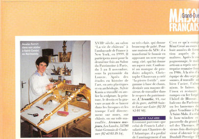 article dans Maison Française