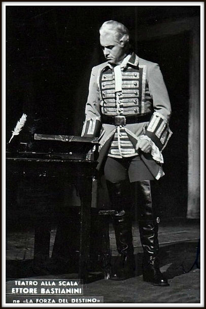 Don Carlo di Vargas - LA FORZA DEL DSTINO - Milano Teatro alla Scala 10.1.1961