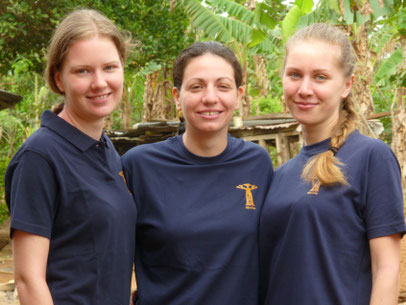 Susanne Poick, Jasmin Rüther und Jessica Bensch