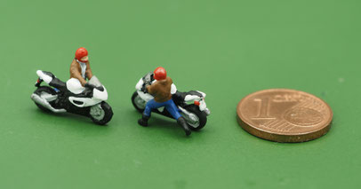 Motorräder, Spur N (1:160) - bei Interesse auf Bild klicken