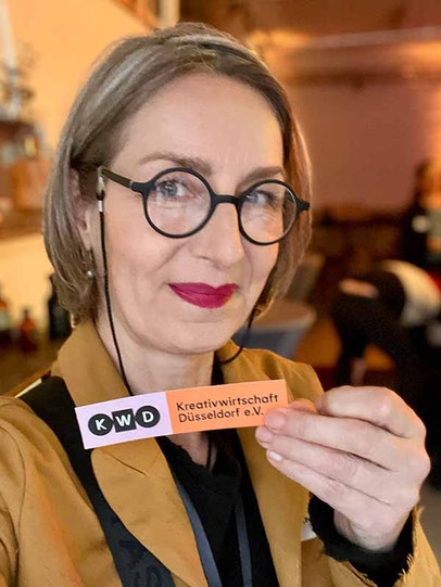 Christina Dehn, Gründungsmitglied des Kreativwirtschaft Düsseldorf e.V.