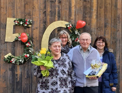 Fünfzig Jahre vereint: Glückwünsche zur Goldenen Hochzeit von Michael und Gunda Meier