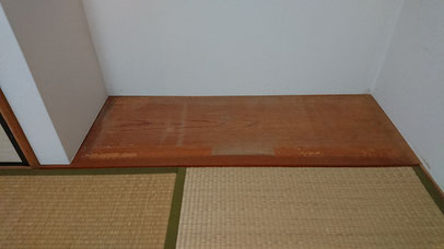 ダイノックシート貼り