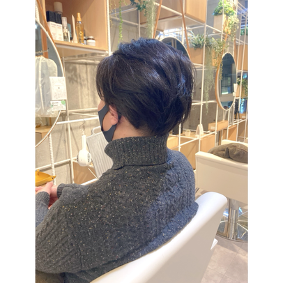 横浜　元町　石川町　　髪質改善　ヘッドスパ　美容室　エフィラージュカット　メンズ　２ブロック