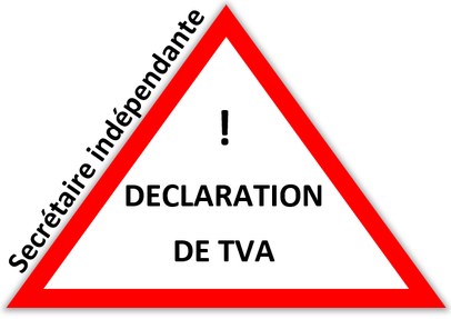 Déclaration de TVA secrétaire indépendante, secrétaire freelance
