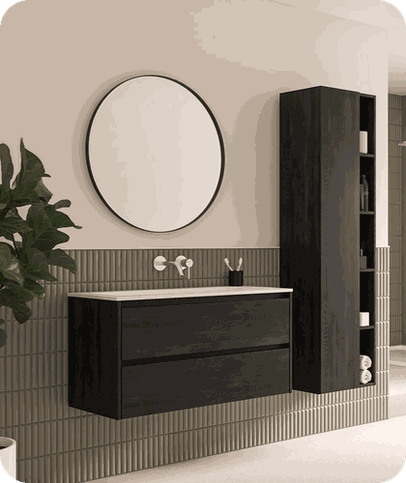 Een moderne badkamer