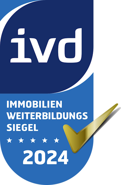 Immobilien-Fortbildungs-Zertifikate für VERDE Immobilien durch IVD Bundesverband