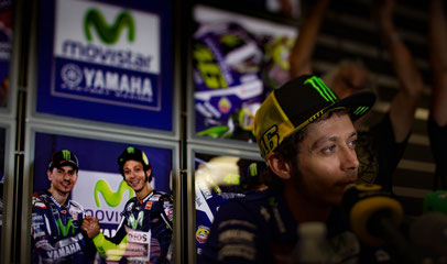 Er ist die MotoGP: Valentino Rossi. Um ihn dreht sich nach wie vor der komplette Sport.