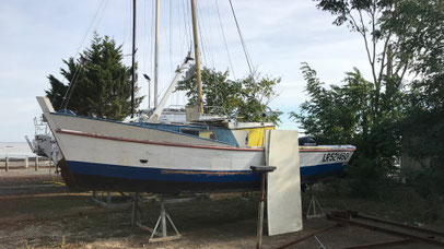 Ecume des jours, vieux gréement, Bourcefranc-Le Chapus, Pays Marennes-Oléron, Charente-Maritime