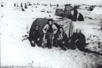 Refugiats al camp de concentració de Saint Cyprien