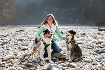 Jessica mit Flynn und Baileys (Foto: Willem Bosboom)