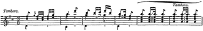 D. Aguado: Nuevo Método para Guitarra. 1843. Parte II Secc. 1. S. 55.