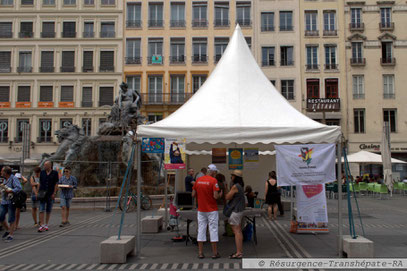 Le stand de Trans Forme.