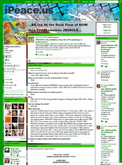 IPEACE (c) Screenshot vom 15.7.2012